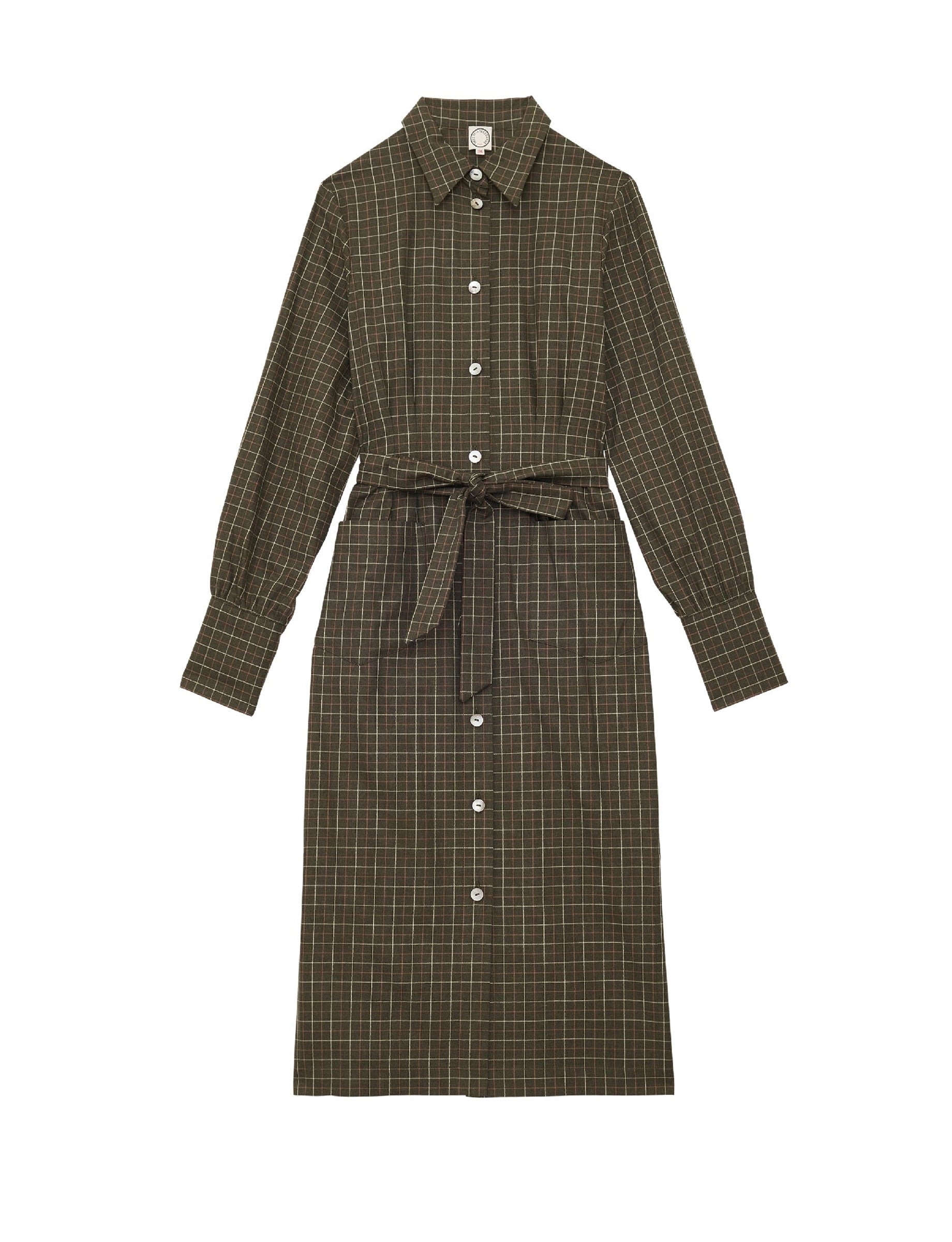 24qty NEW  / Robe de jour Rosabella -  Khaki