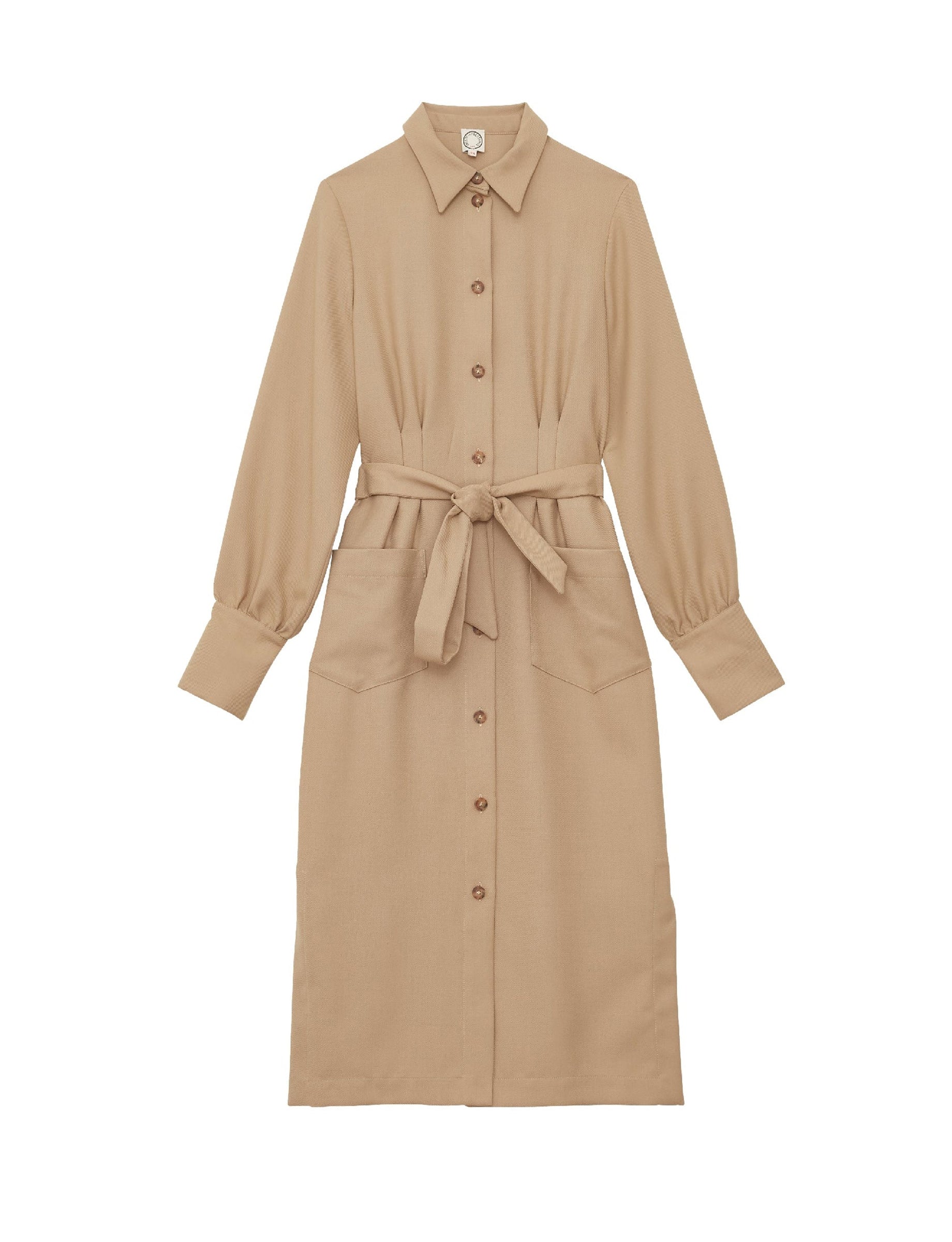 28qty NEW  / Robe de jour Rosabella -  Beige