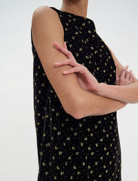 2qty NEW  / Robe cocktail Madeleine -  Black