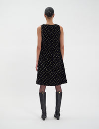18qty NEW  / Robe cocktail Madeleine -  Black