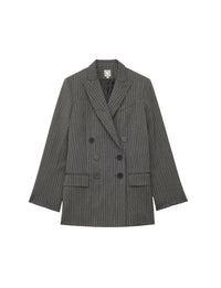 4qty NEW  / Veste Ezio en laine -  Grey