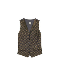 30qty NEW  / Gilet Robinson -  Black Gold