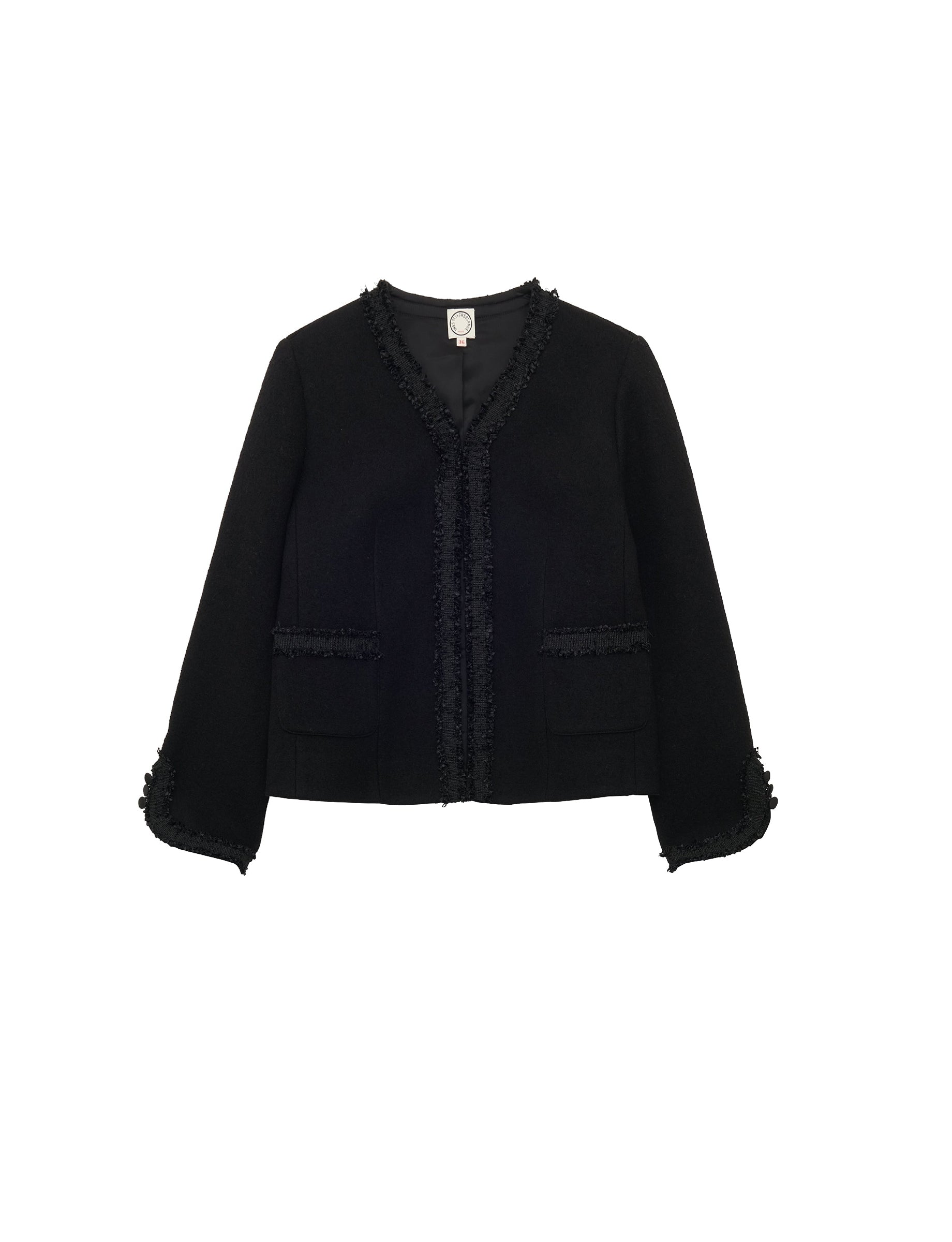 53qty NEW  / Veste Misia en laine -  Black