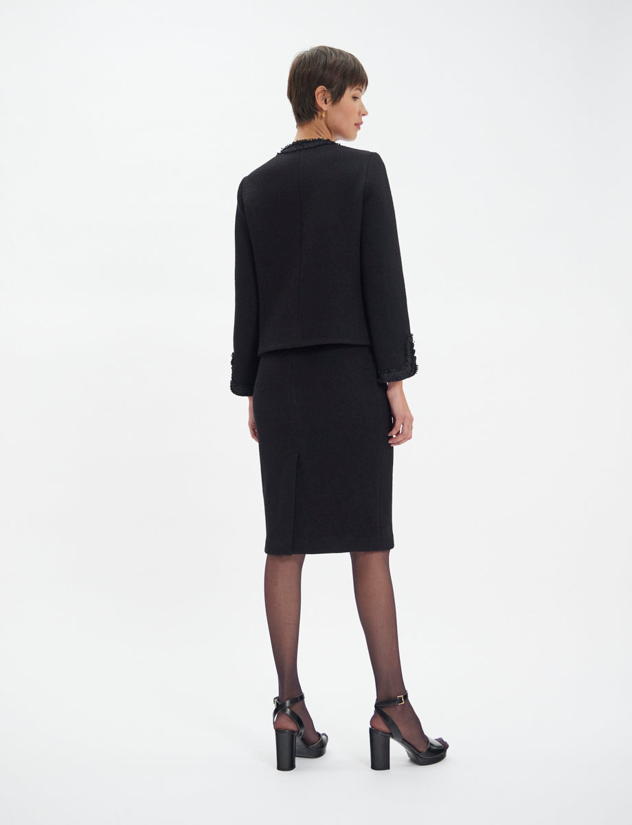 53qty NEW  / Veste Misia en laine -  Black