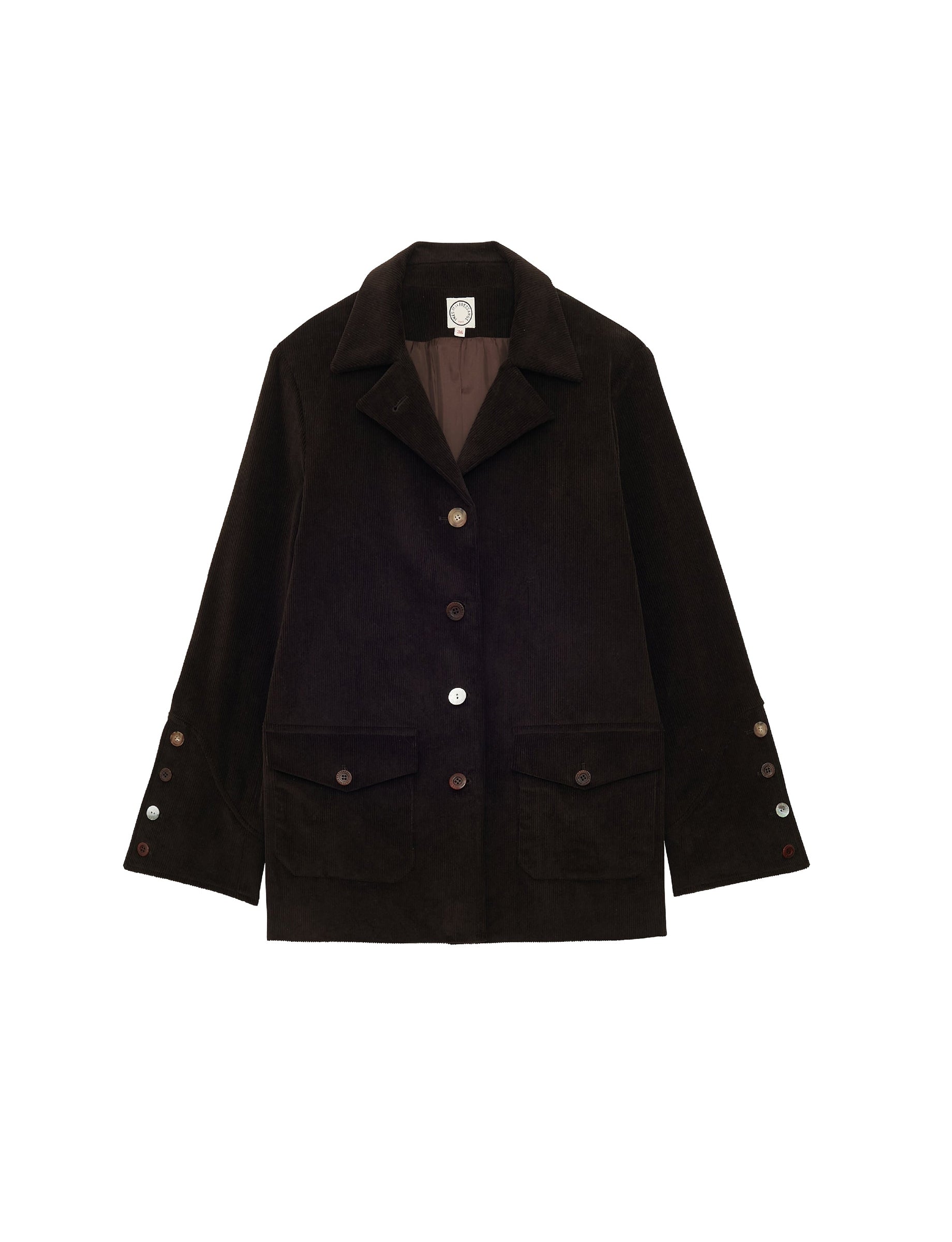 6qty NEW  / Veste Jil -  Brown