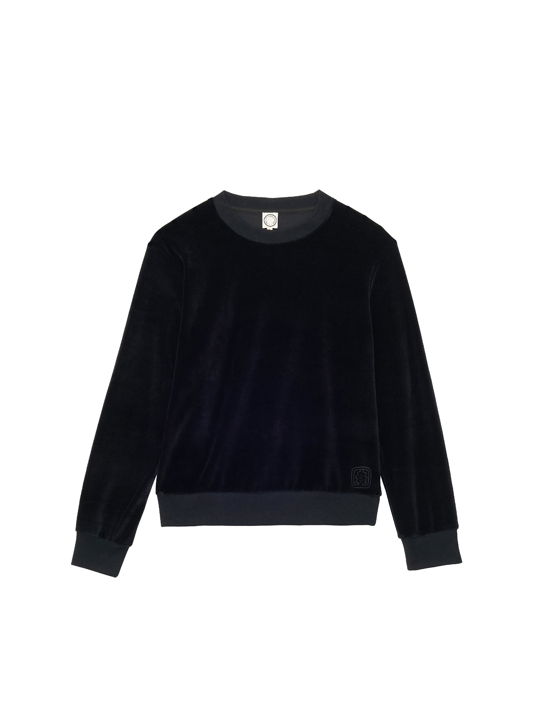 1qty NEW  / Sweatshirt Mathilde -  Black