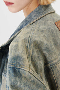 PRIX MARQUE : 490€_Grey Denim Manteau - Grey Denim