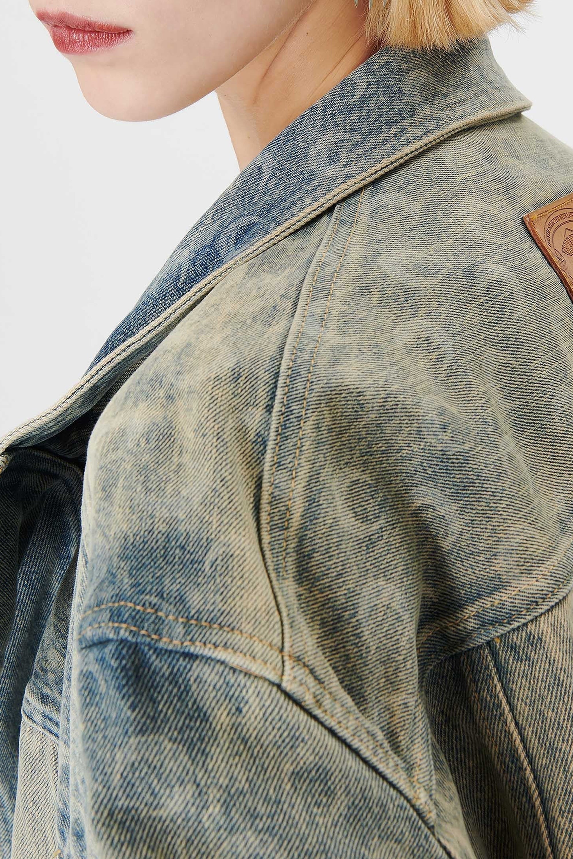 PRIX MARQUE : 490€_Grey Denim Manteau - Grey Denim