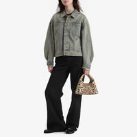 Mini sac Sack imprimé en cuir - Black Multicolor