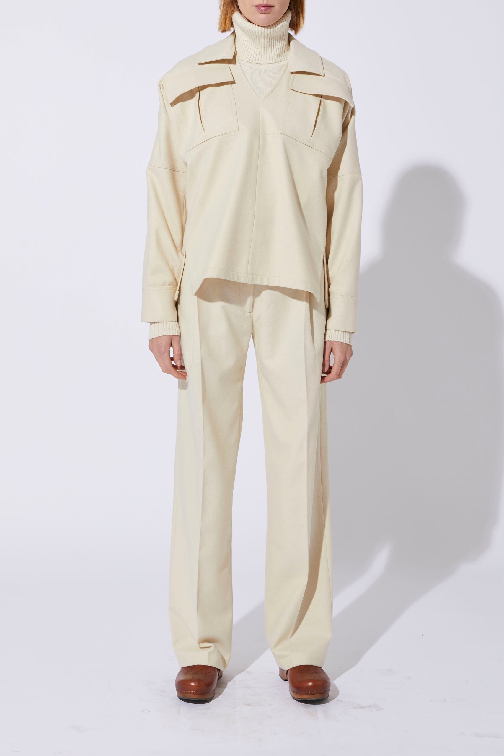 Blouse Church en laine - Beige