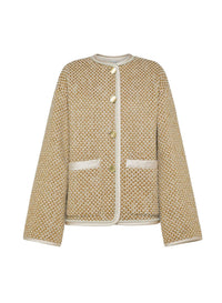 Blouson en tweed Natte - Oro