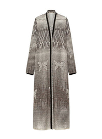 Manteau jacquard Libelle - Borotalco