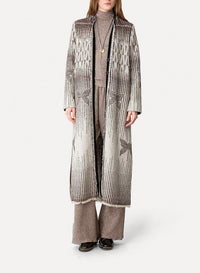 Manteau jacquard Libelle - Borotalco