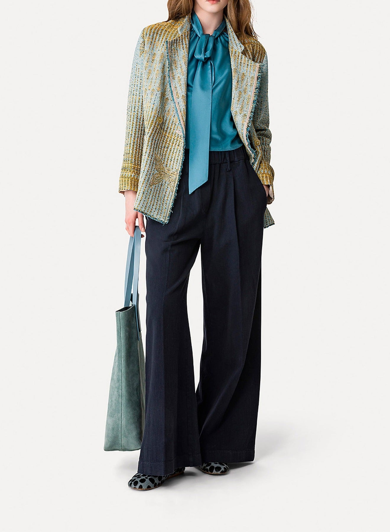 Blazer en jacquard Libelle - Nuage