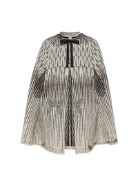 Cape à nouer en jacquard Libelle - Borotalco