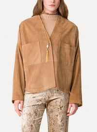 Veste en daim à poches - Noce