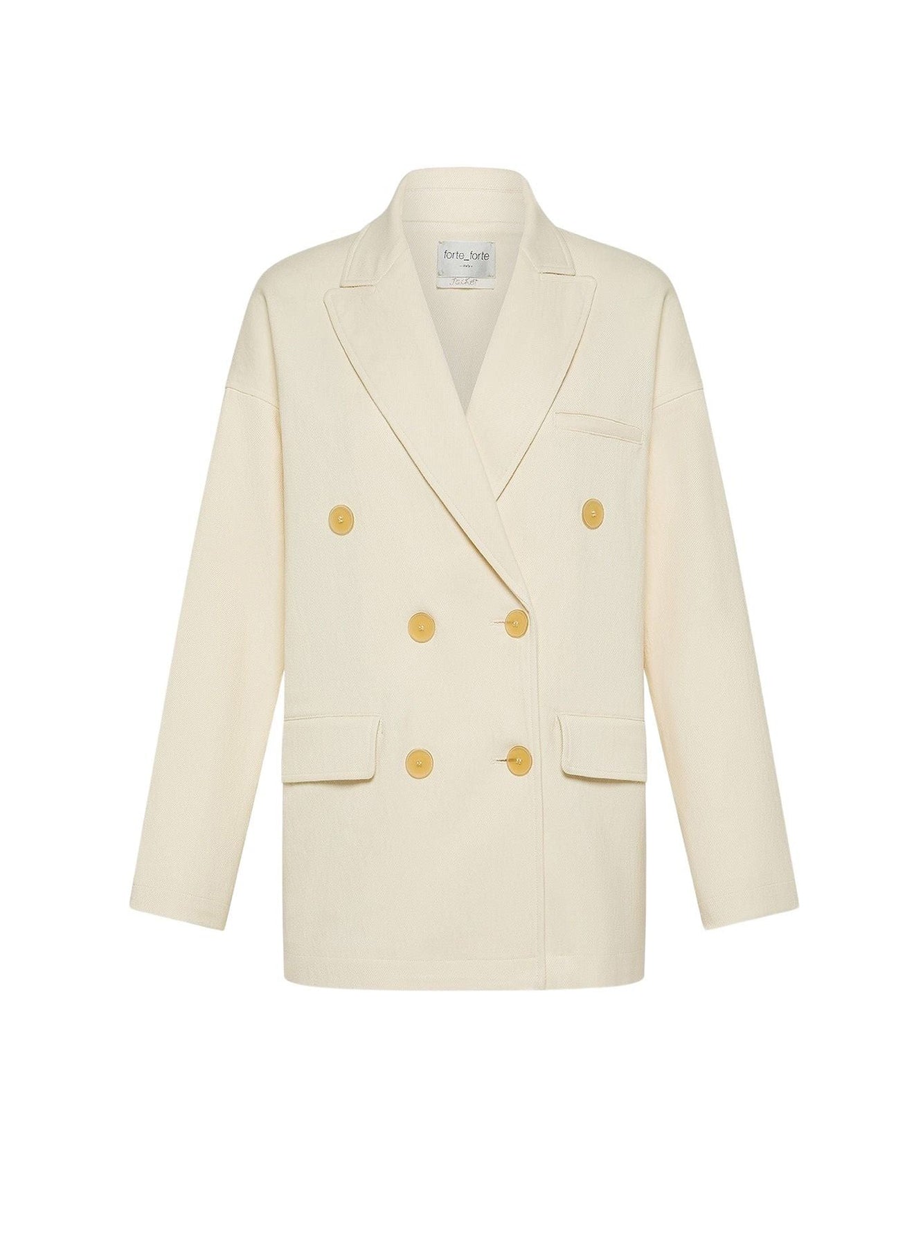Blazer à double boutonnage - Cream