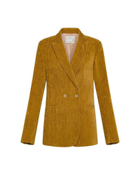 Veste à double boutonnage en velours double - Ambra