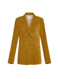 Veste à double boutonnage en velours - Ambra