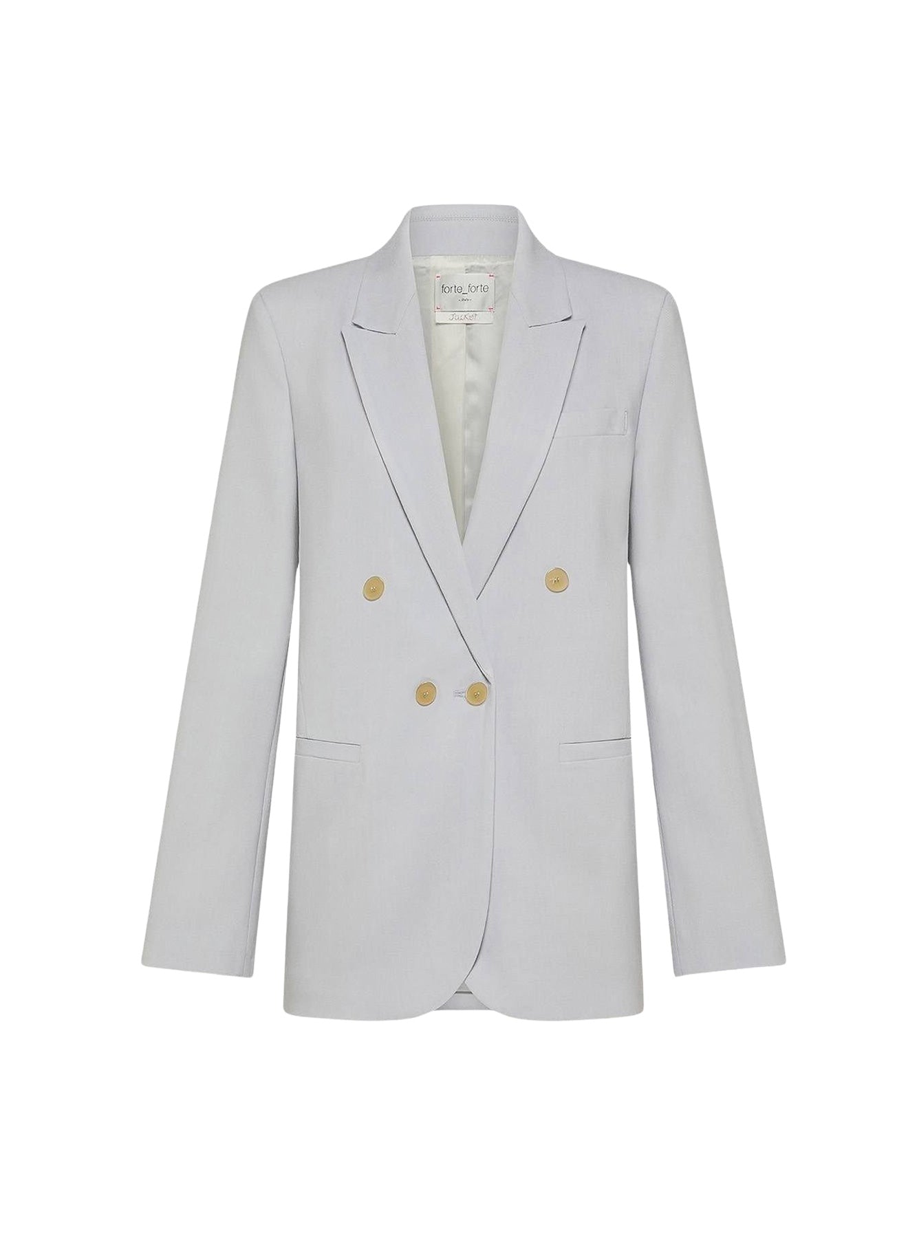 Veste droite en laine - Nebbiolina