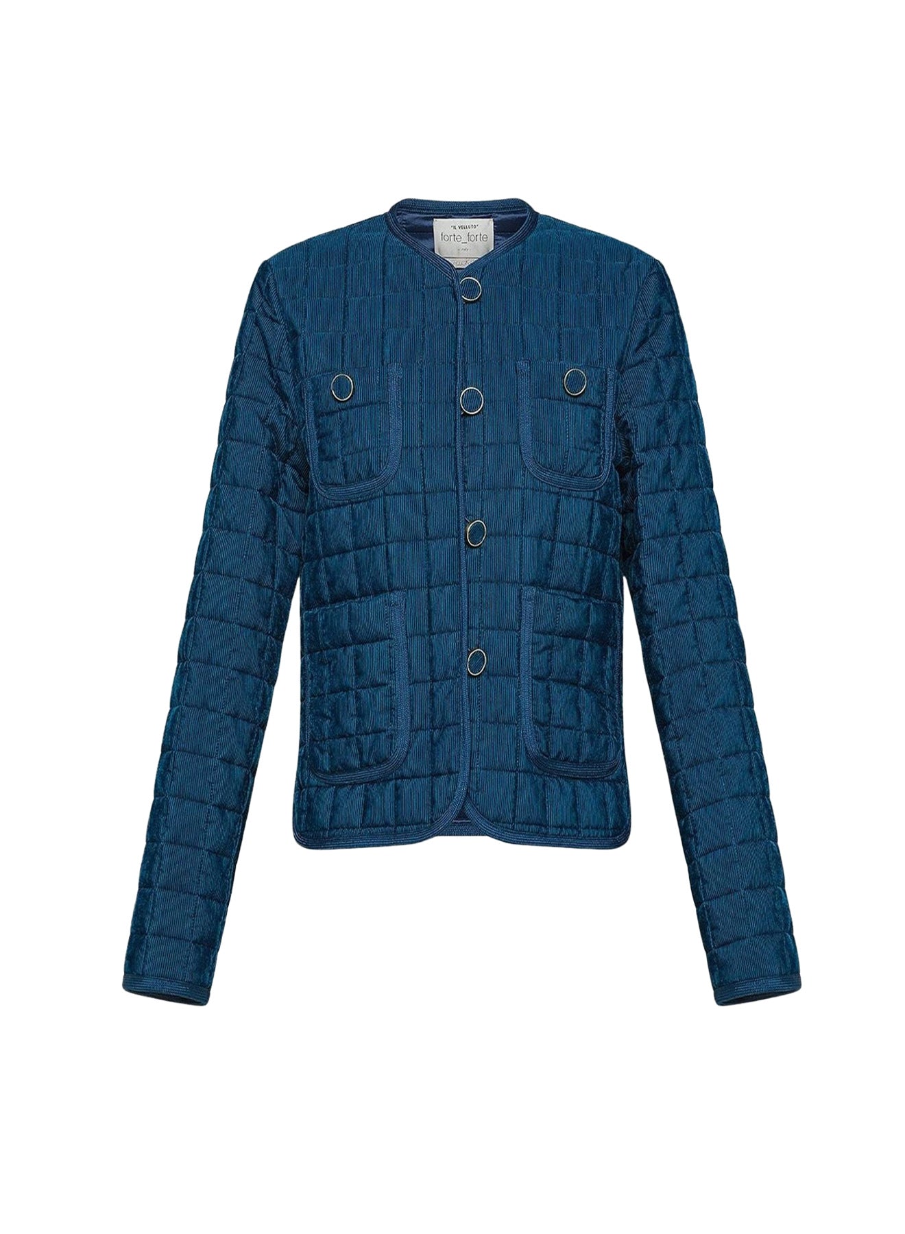 Veste Chanel matelassée en velours fluide - Danubio