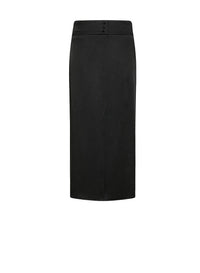 Jupe crayon en satin - Nero