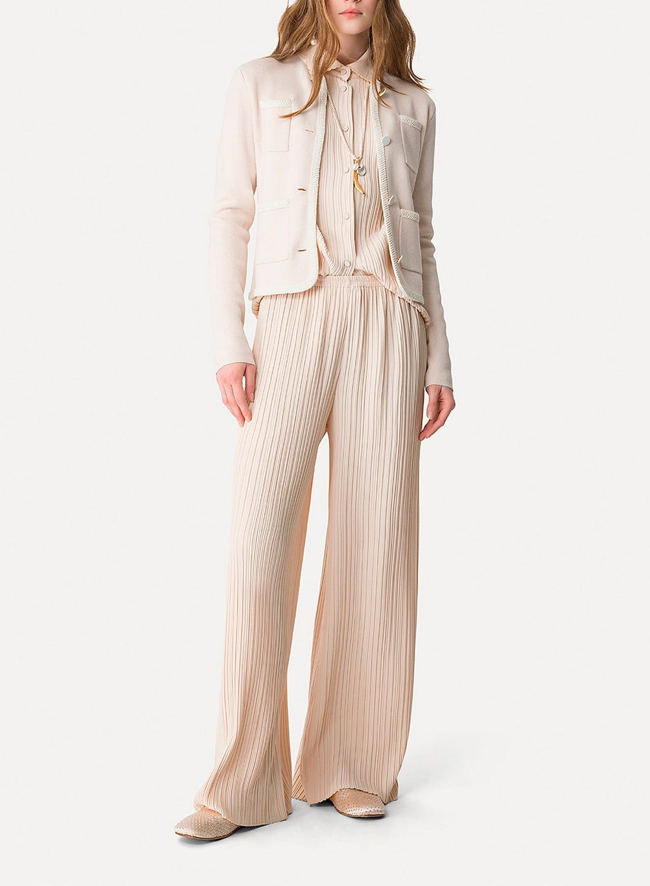 Pantalon plissé - Borotalco