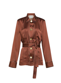 Veste en satin à fines rayures - Cameo