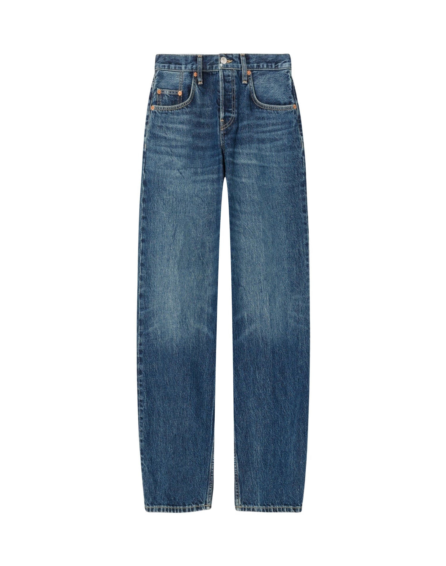 Jean large fuselé - Whiskey Indigo