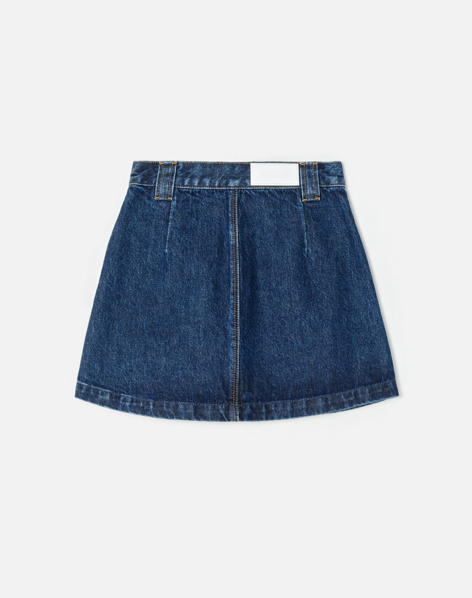 Mini jupe à boutons 70's - Heritage Rinse
