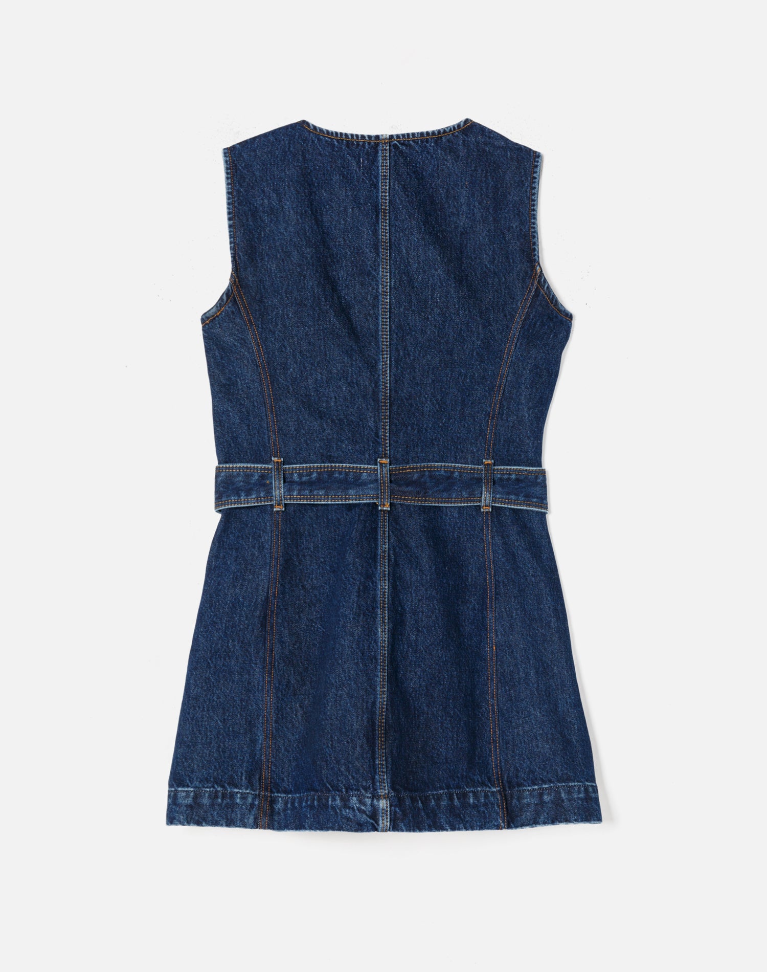 Mini robe ceinturée 60's - Heritage Rinse