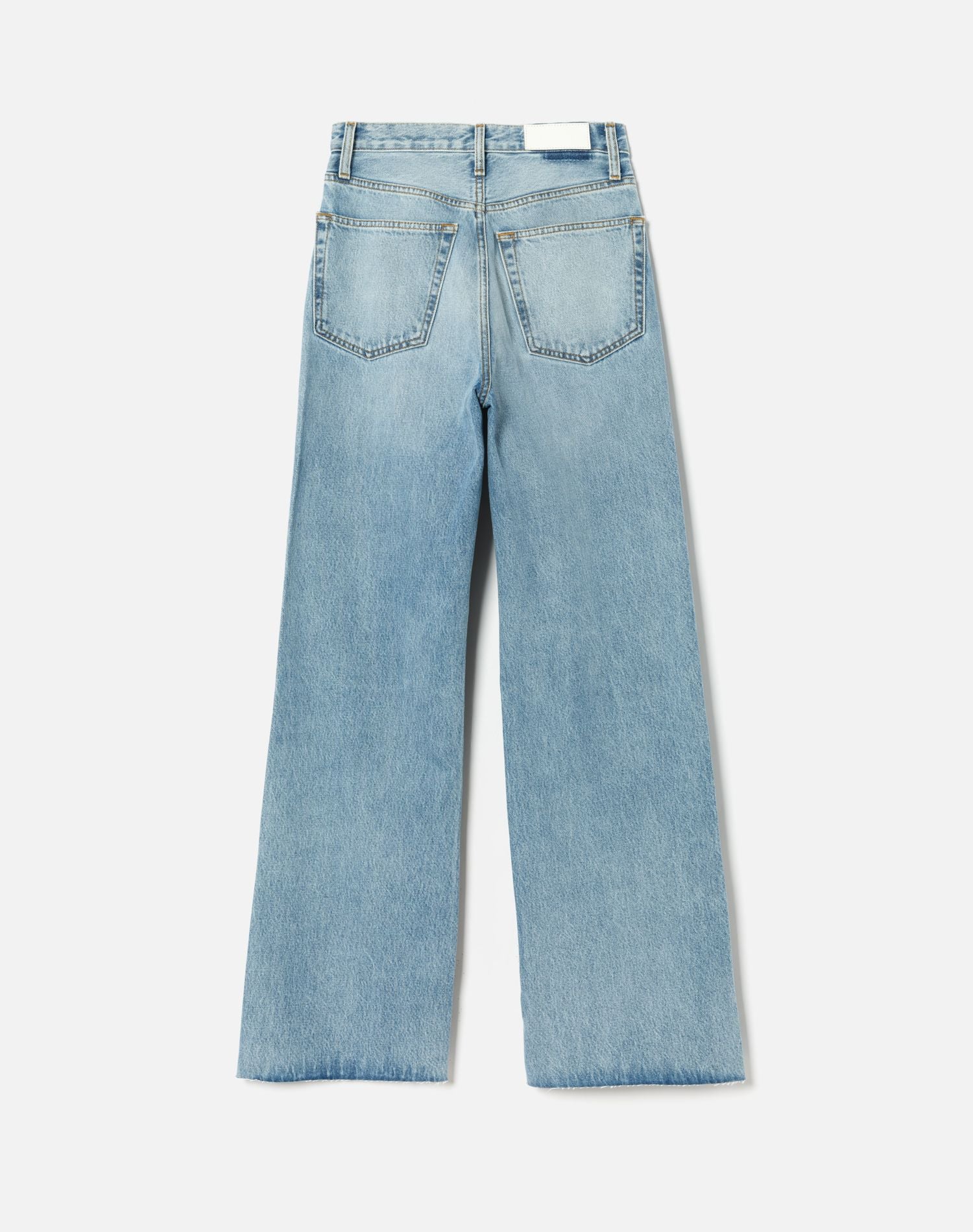 Ultra high rise wide leg jeans - 60s Fade