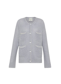 Cardigan Chanel en laine - Nebbiolina