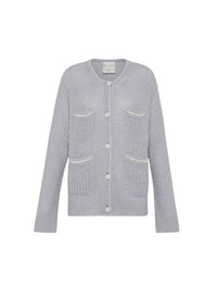 Cardigan Chanel en laine - Nebbiolina