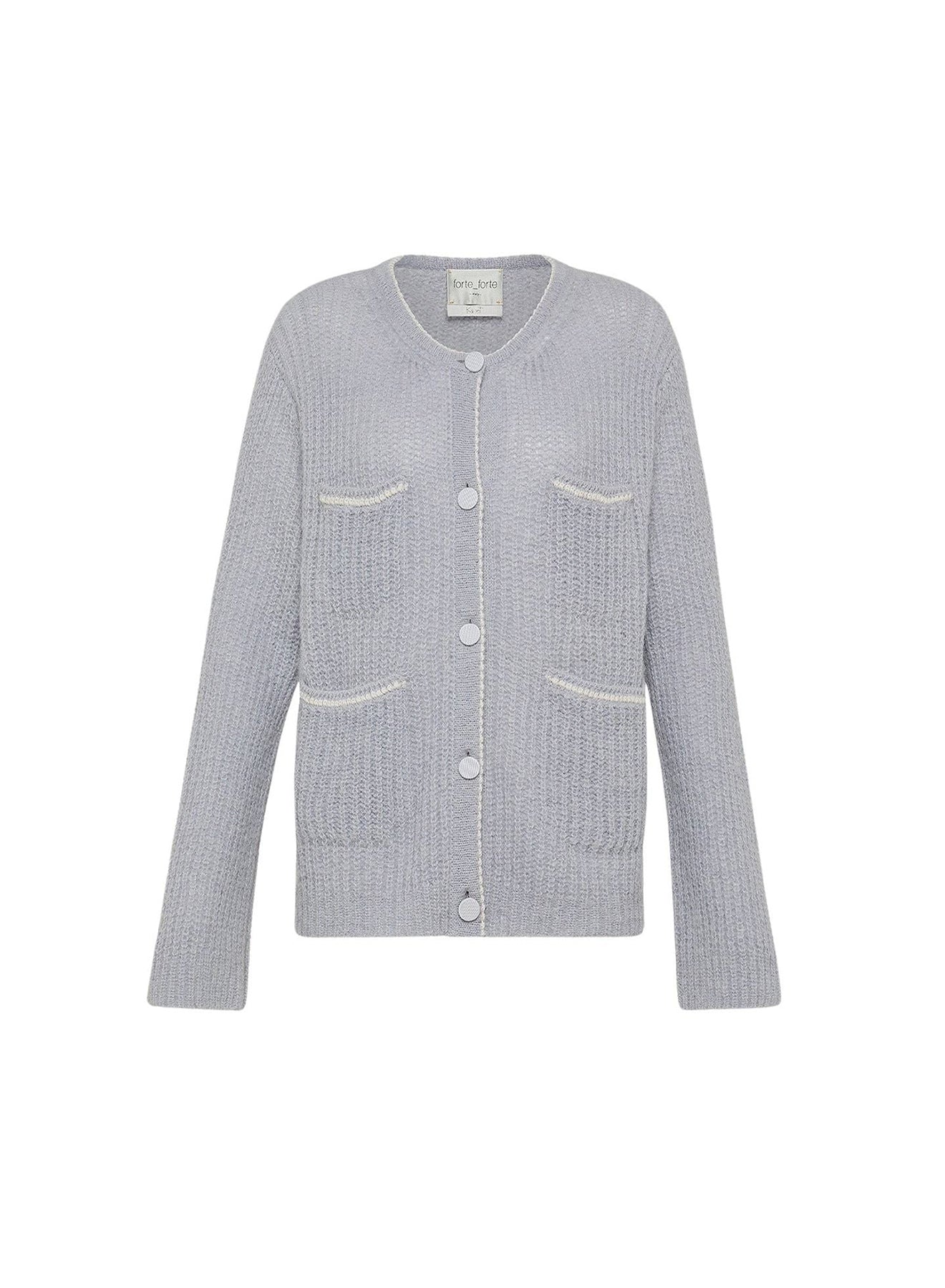 Cardigan Chanel en laine - Nebbiolina