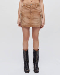 Cargo skirt - Travertino