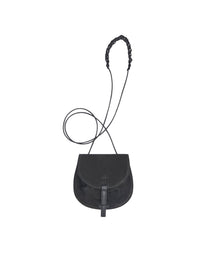 Petit sac à bandoulière en cuir - Nero