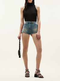 Short Hammer en denim - Dirty Medium Blue