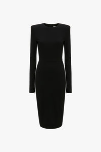 Long Sleeve T-Shirt Fitted - Black