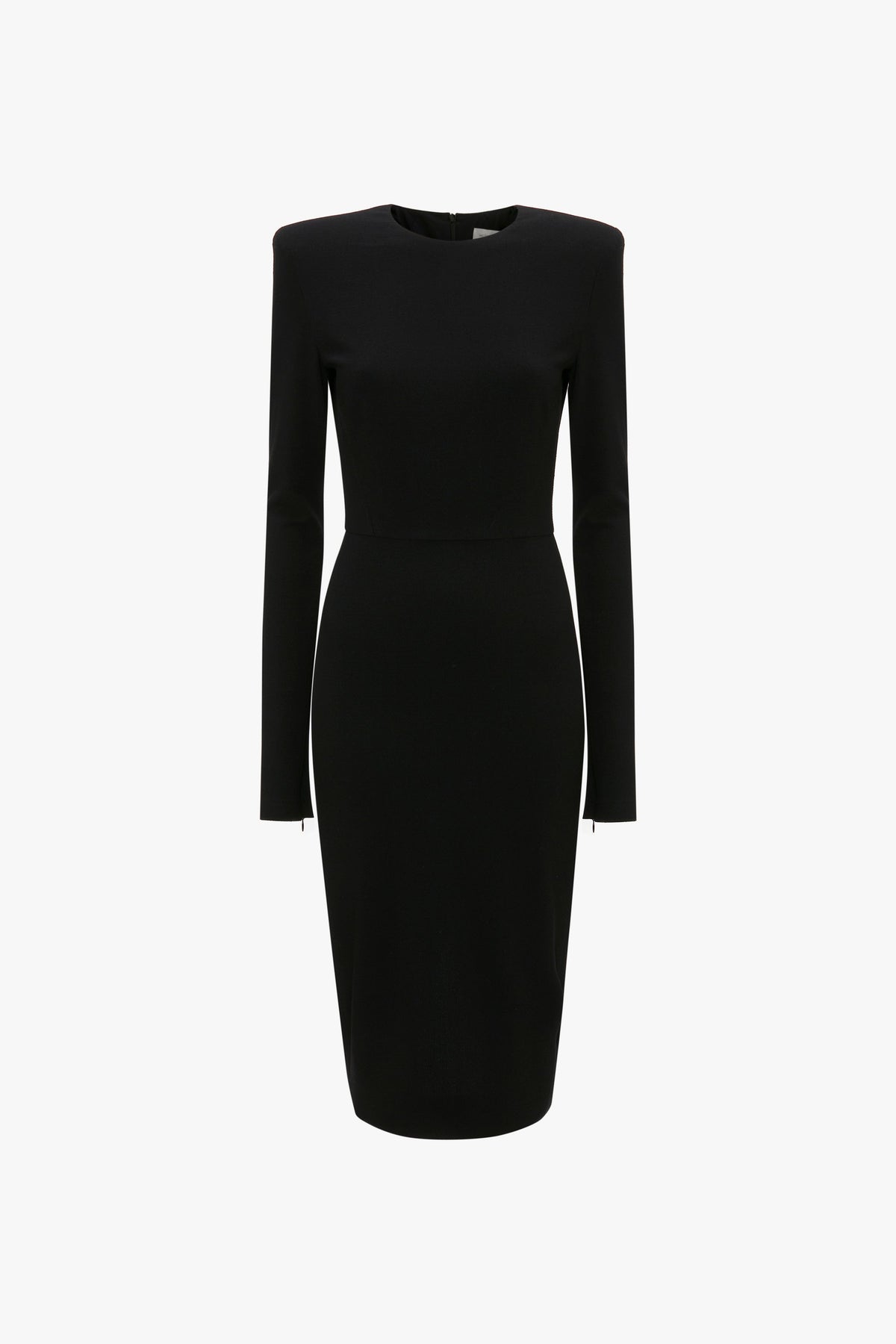 Long Sleeve T-Shirt Fitted - Black