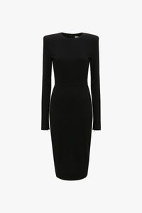 Long Sleeve T-Shirt Fitted - Black