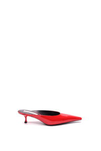 Sloane Mule 45 - Glossy Red