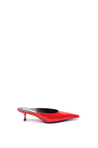 Sloane Mule 45 - Glossy Red