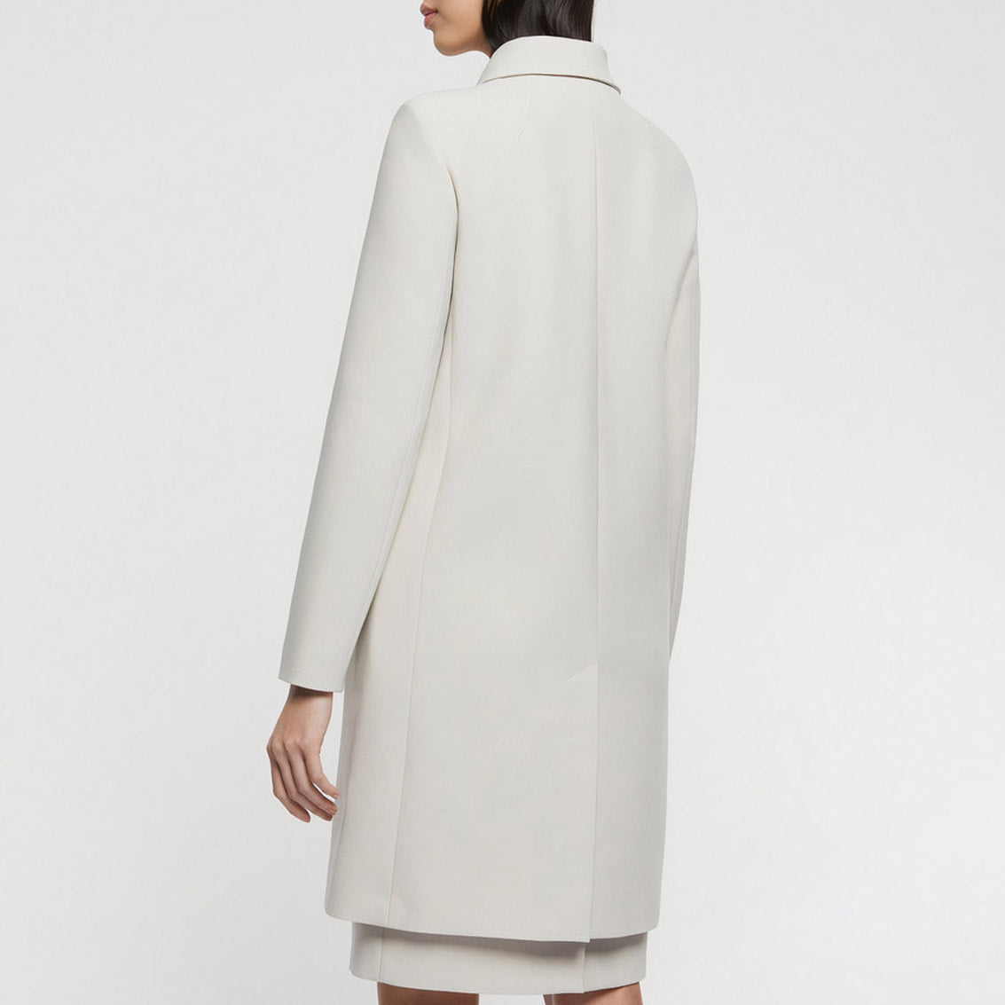 Manteau texturé - Gris clair