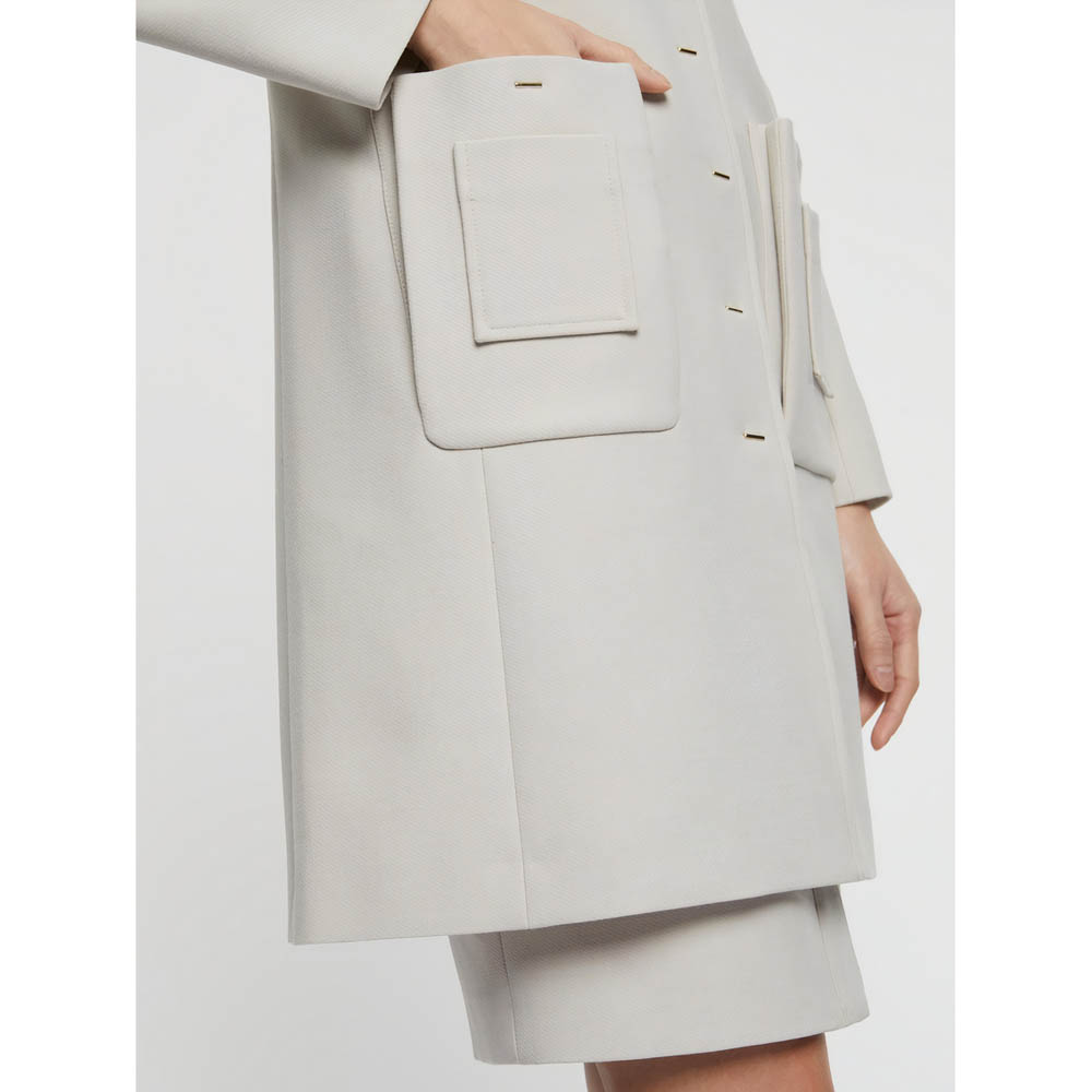 Manteau texturé - Gris clair