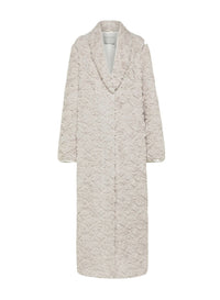 Manteau brodé Divine - Avorio