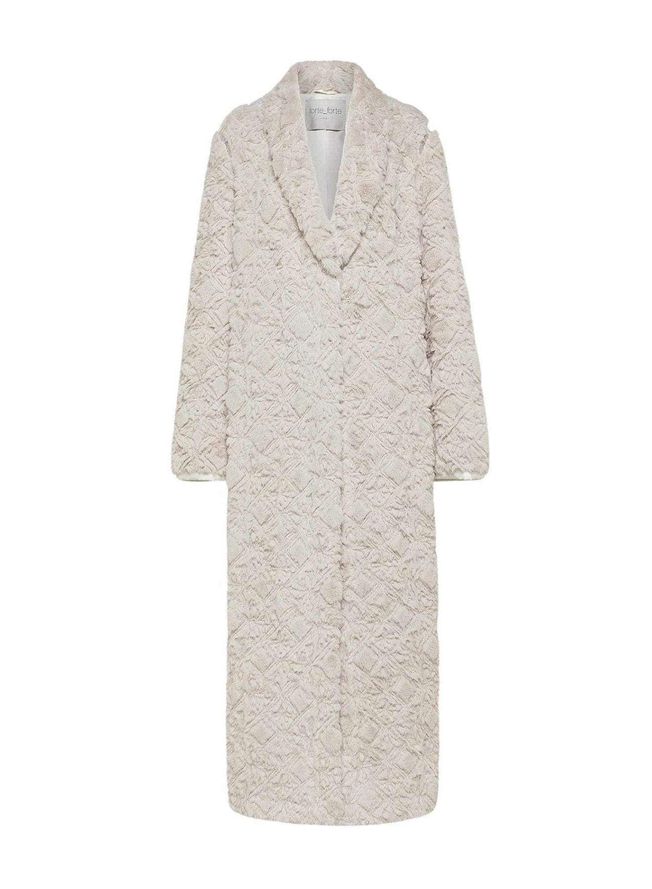Manteau brodé Divine - Avorio