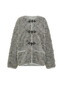 Manteau avec broderie Divine et boutons-pression - Pearl