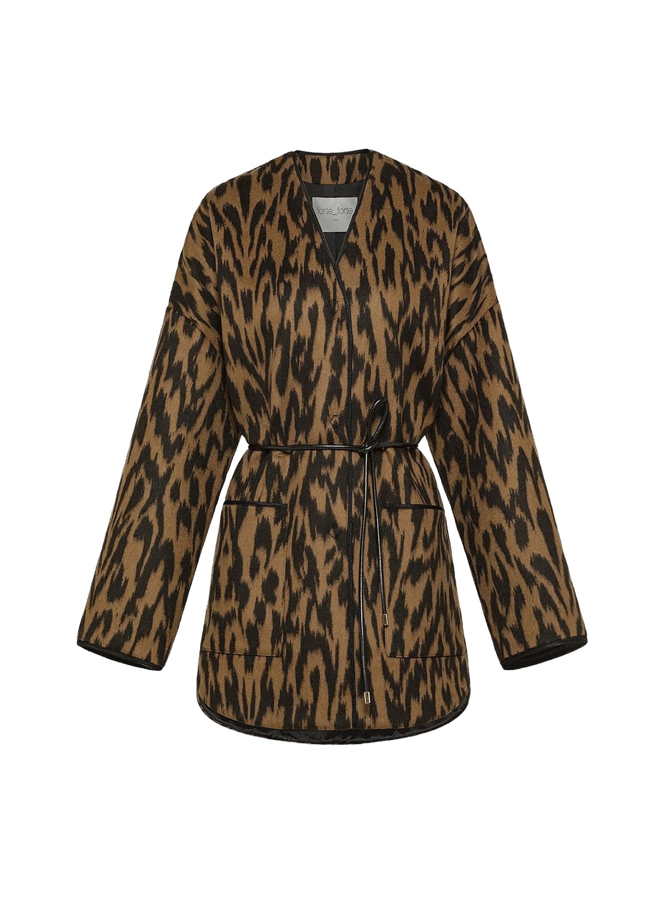 Manteau en laine - Antique Gold
