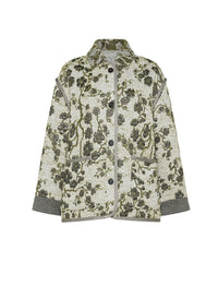 Veste oversize en jacquard La Lune en Fleur - Silvermoon